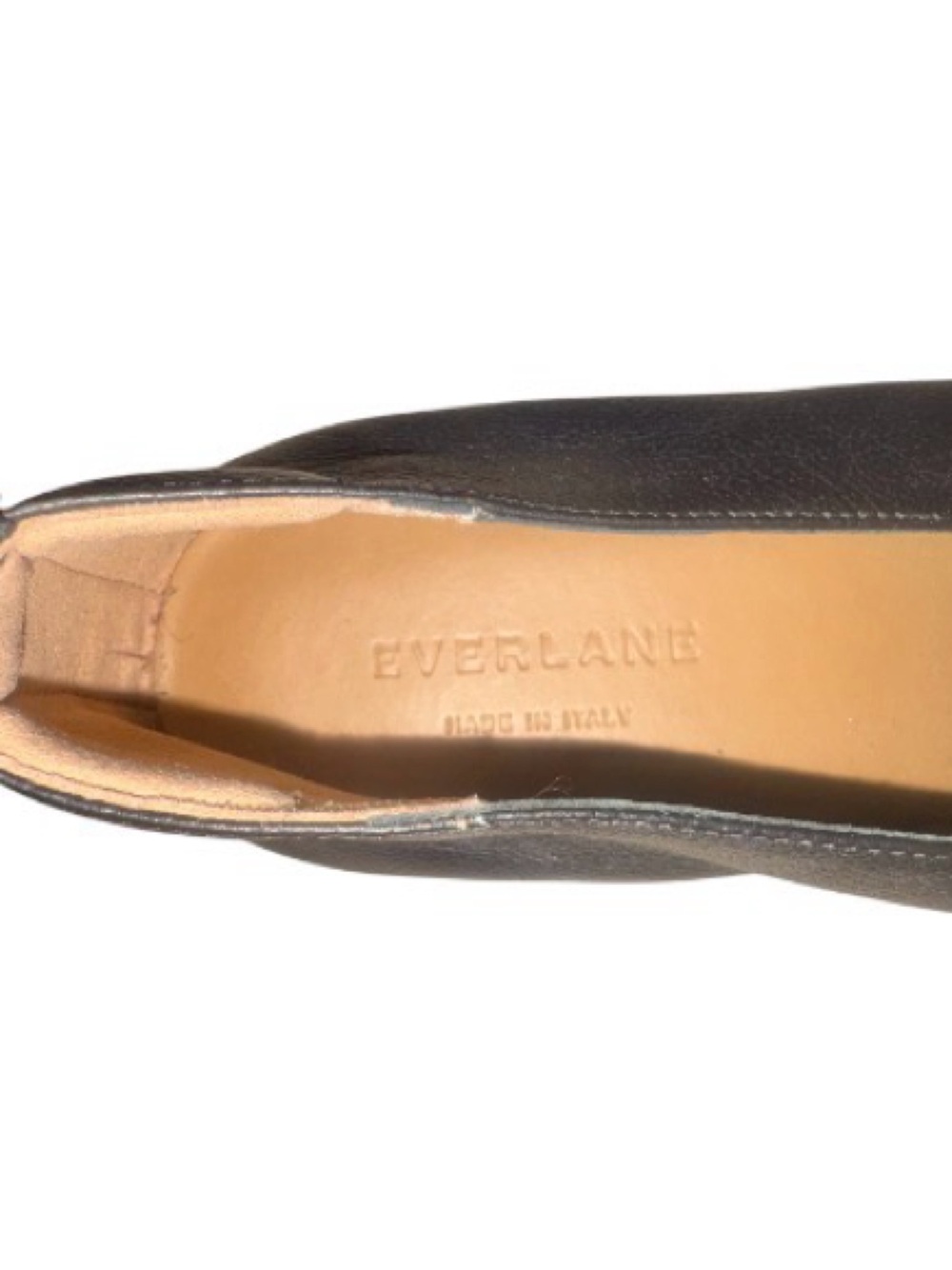 Everlane THE DAY GLOVE BLACK leather flats women’s shoes size 6.5 - Picture 6 of 11